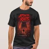 Cosmic Eye™ – Angriff der Ratten „Fütterungszeit“ T-Shirt (Vorderseite)