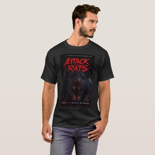 Cosmic Eye™ – Angriff der Ratten “Predator” T-Shirt (Vorne ganz)