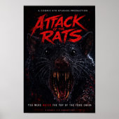 Cosmic Eye – Creature Close-Up Horror Poster (Vorne)