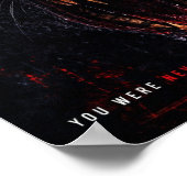 Cosmic Eye – Creature Close-Up Horror Poster (Ecke)