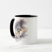 Cosmic Eye of Horus Coffee Mug Ancient Egyptian Tasse (Vorderseite Links)