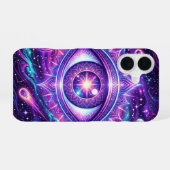 Cosmic Eye Phone Case – Mystical Space Vision Desi iPhone 16 Hülle (Rückseite (Horizontal))