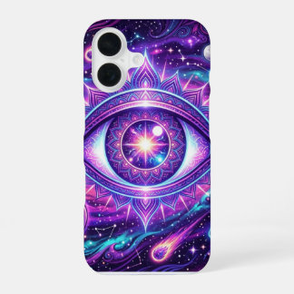 Cosmic Eye Phone Case – Mystical Space Vision Desi iPhone 16 Hülle