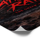 Cosmic Eye – Skull Landscape Horror Poster (Ecke)