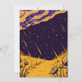 Cosmic Fields Einladung (Rückseite)