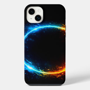 Cosmic Fire & Ice Ring Phone Case – Neon Energy Ci iPhone 14 Plus Hülle