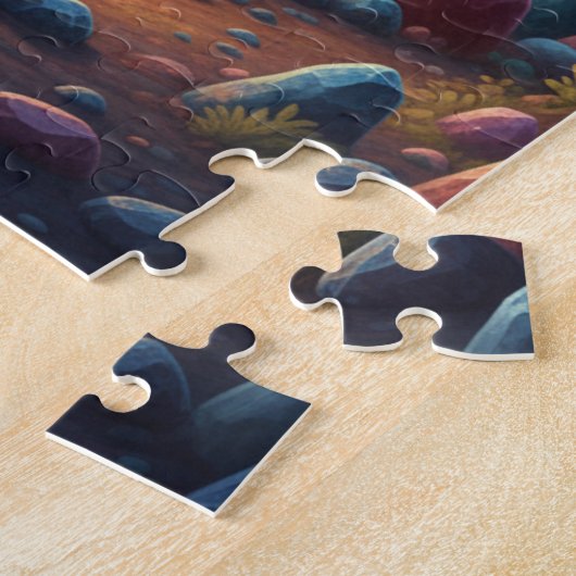 Cosmic Fire Magic Night Campfire Puzzle - Fantasy (Seite)