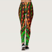 Cosmic Flame Core Leggings (Rückseite)