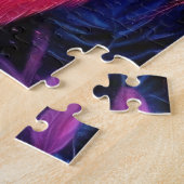 Cosmic Flamingo Queen Puzzle (Seite)