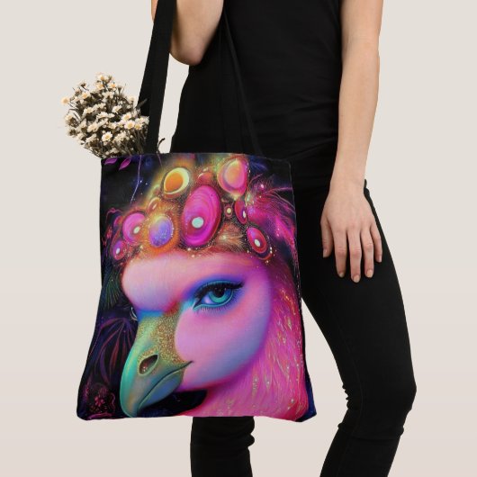 Cosmic Flamingo Queen Tasche (Von Nahem)