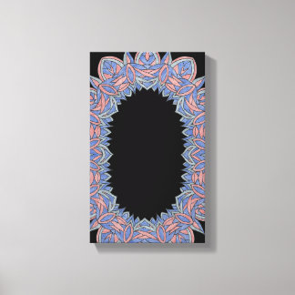 Cosmic Flow Abstract Galaxy-Inspired Canvas Leinwanddruck