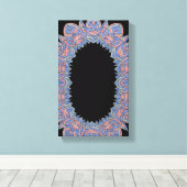 Cosmic Flow Abstract Galaxy-Inspired Canvas Leinwanddruck (Insitu (Holzboden))