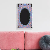 Cosmic Flow Abstract Galaxy-Inspired Canvas Leinwanddruck (Insitu (Wohnzimmer))