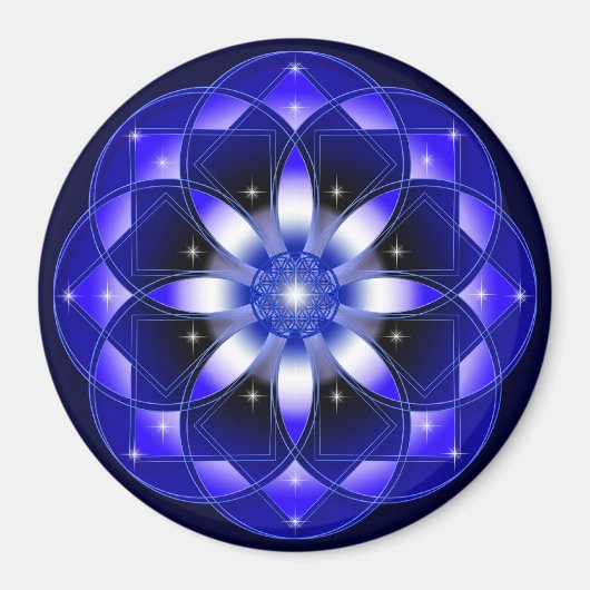 Cosmic Flower Magnet (Vorne)