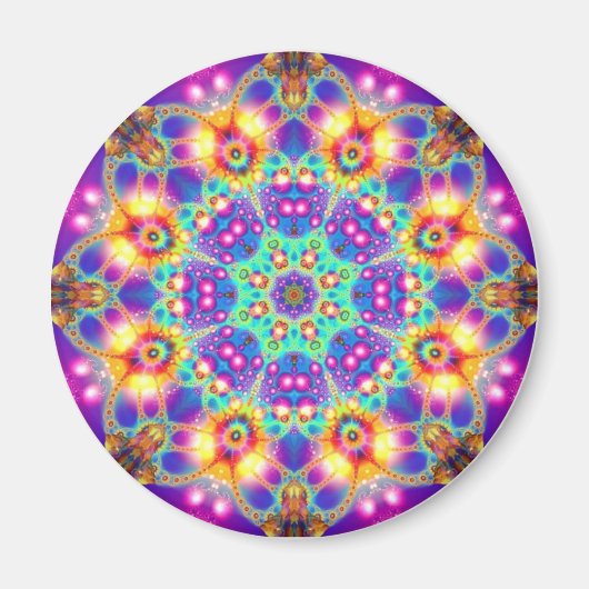 Cosmic Flower Magnet (Vorne)