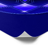 Cosmic Flower Poster (Ecke)