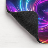 Cosmic Flowing Swirls Mousepad (Ecke)