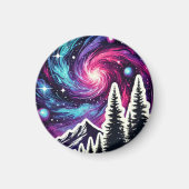 Cosmic Forest: Galaxy Meets Nature Magnet (Vorne)