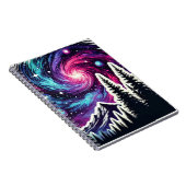 Cosmic Forest: Galaxy Meets Nature Notizblock (Rechte Seite)