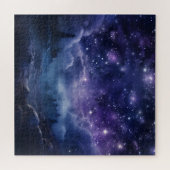 Cosmic Forest Night Sky Puzzle (Horizontal)