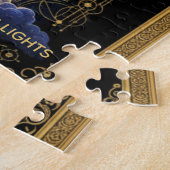 Cosmic France Eiffel Tower Celestial Art Puzzle (Seite)