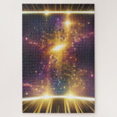 Cosmic Future Light Speed Galaxy Star Dimensions Puzzle (Vertikal)