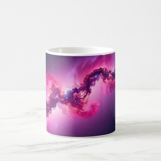 Cosmic Galaxy Art Mug – Deep Space Nebula Design Kaffeetasse (Mittel)