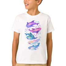 Cosmic Galaxy Haie T-Shirt