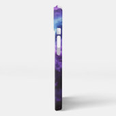 Cosmic Galaxy Nebula Abstract Space Art Design iPhone Hülle (Linke Seite)