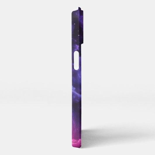 Cosmic Galaxy Nebula Abstract Space Art Design iPhone Hülle (Rechte Seite)