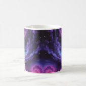 Cosmic Galaxy Nebula Abstract Space Art Design Kaffeetasse (Mittel)