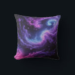Cosmic Galaxy Nebula Abstract Space Art Design Kissen<br><div class="desc">A mesmerizing abstract galaxy design featuring swirling nebula clouds and deep cosmic colors.
Perfect for space lovers,  sci-fi fans,  and modern aesthetic decor across apparel,  accessories,  and home products.</div>