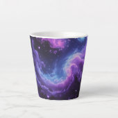 Cosmic Galaxy Nebula Abstract Space Art Design Milchtasse (Vorderseite)