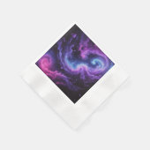 Cosmic Galaxy Nebula Abstract Space Art Design Serviette (Ecke)