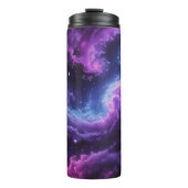 Cosmic Galaxy Nebula Abstract Space Art Design Thermosbecher (Vorderseite)