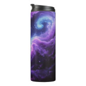 Cosmic Galaxy Nebula Abstract Space Art Design Thermosbecher (Nach rechts gedreht)