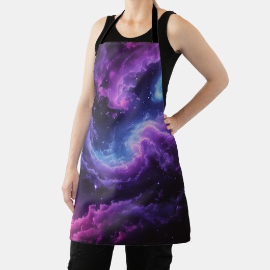 Cosmic Galaxy Nebula Abstract Space Art Schürze (InSitu)