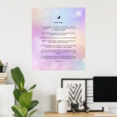 Cosmic Gebet Poster Wall Art (Heimbüro)