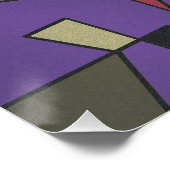 Cosmic Geometry Explosion Poster (Ecke)