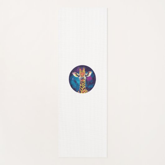 Cosmic Giraffe Universe Adventure Yogamatte (Vorderseite)