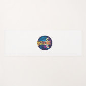 Cosmic Giraffe Universe Adventure Yogamatte (Vorderseite (Horizontal))