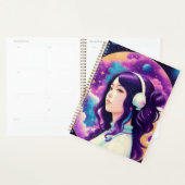 Cosmic Girl (dunkel lila) Planer (Anzeige)