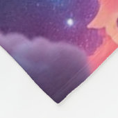 Cosmic Glows Fleecedecke (Ecke)
