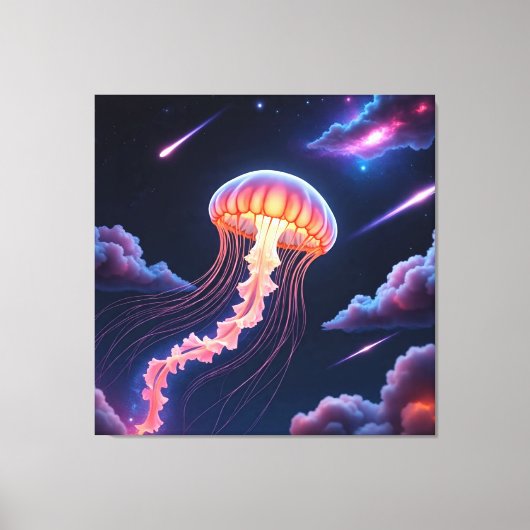 Cosmic Glows Leinwanddruck (Vorderseite)