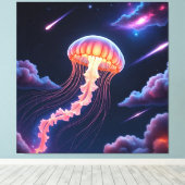 Cosmic Glows Leinwanddruck (Insitu (Holzboden))