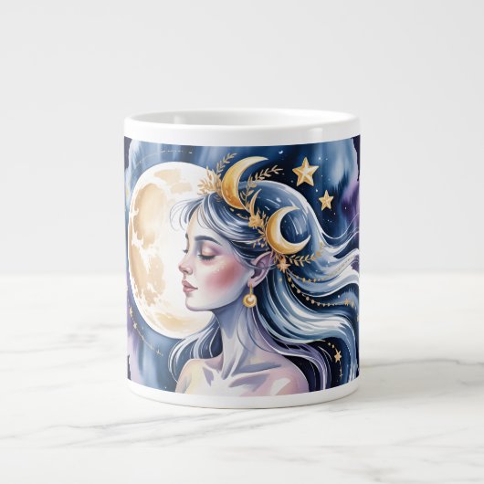 Cosmic goddess Jumbo-Tasse (Vorderseite)