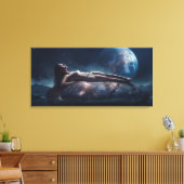 Cosmic Godess-Leinwand Leinwanddruck (Insitu (Wohnzimmer))