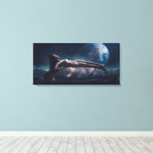 Cosmic Godess-Leinwand Leinwanddruck (Insitu (Holzboden))