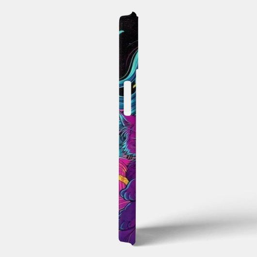 "Cosmic Grimmy Customizable Phone Case - Dauerhaft (Rückseite / Rechts)