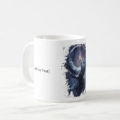 Cosmic Hand Dark Fantasy Kaffeetasse (Vorderseite Links)